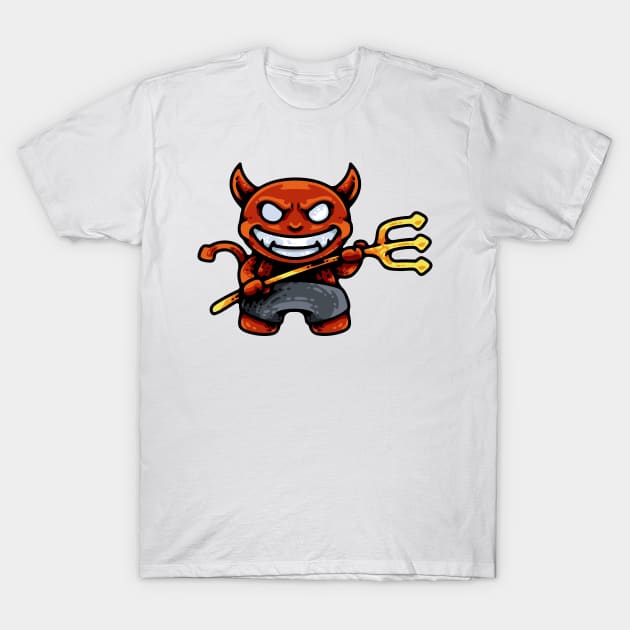 Baby Devil T-Shirt by andhiika